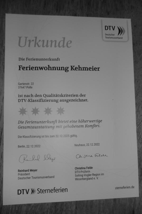 Ferienwohnung Kehmeier Polle Экстерьер фото